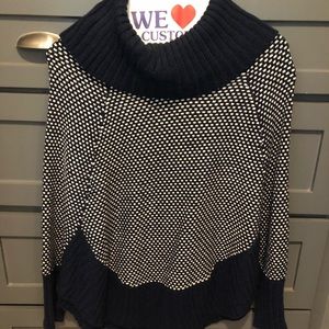 Market & Spruce poncho sweater